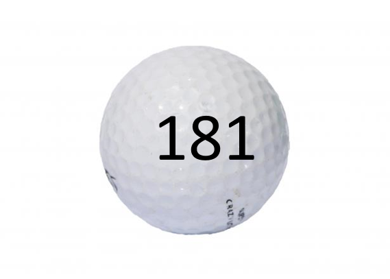 Image of Golf Ball #181