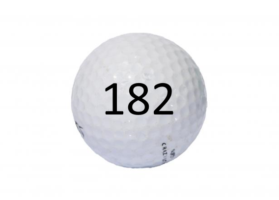 Image of Golf Ball #182