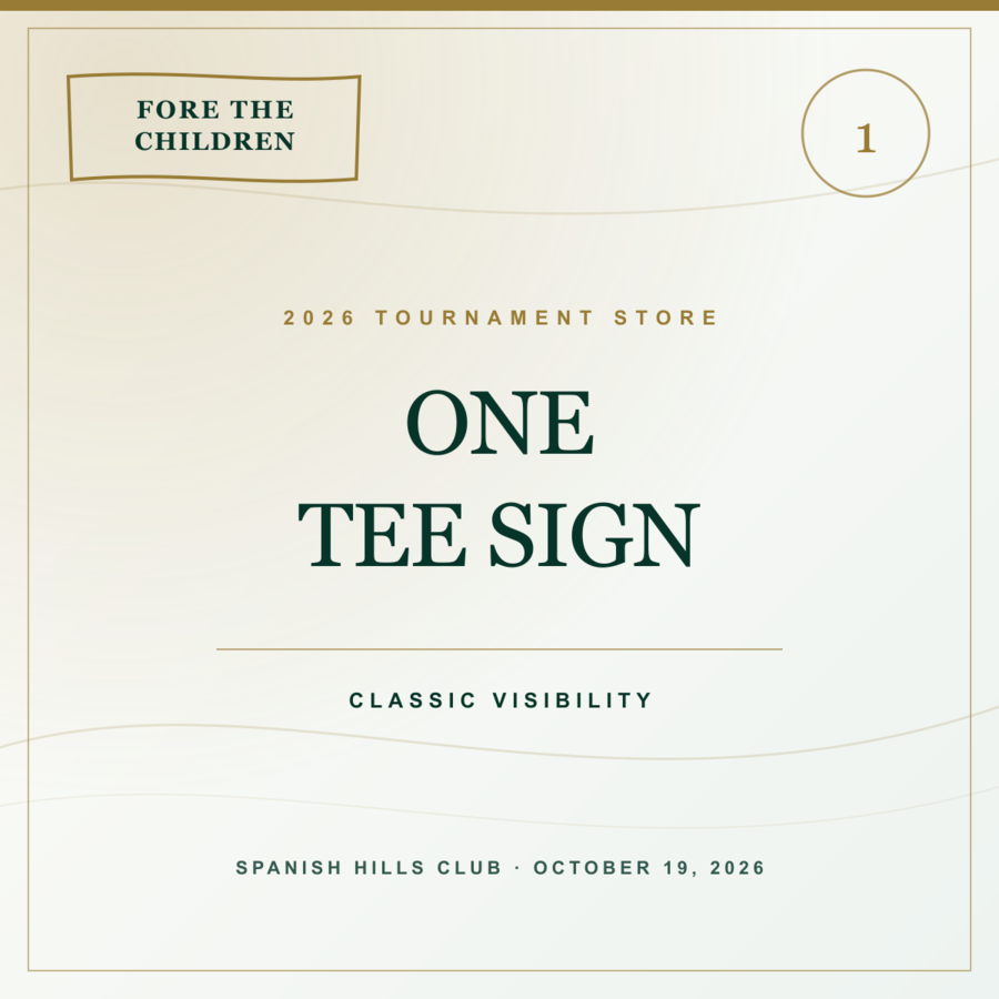 Image of One Tee Sign