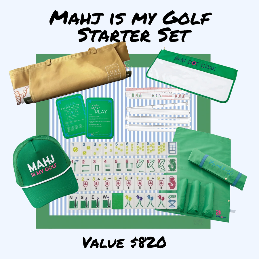 Image of Raffle Item #7: Golf Themed Mahj Starter Set