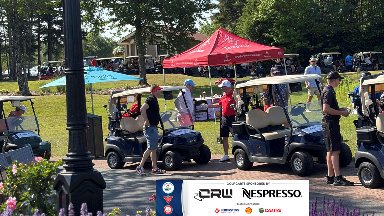 Image of GOLF SPONSOR:  GOLF CARTS - includes 2 golfers