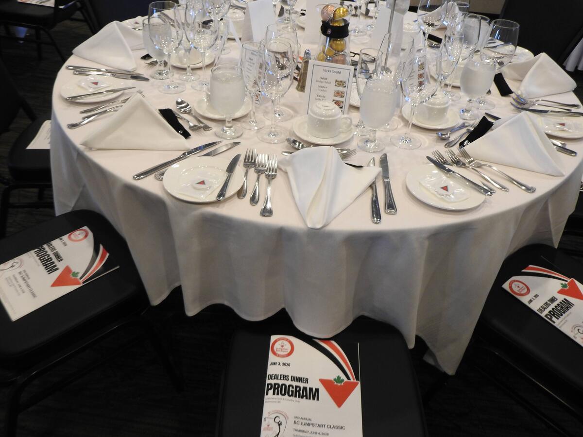 Image of DINNER TICKET: Dealers Dinner June 16 (4 course wine paired dinner), with sponsors and CTC Store owners