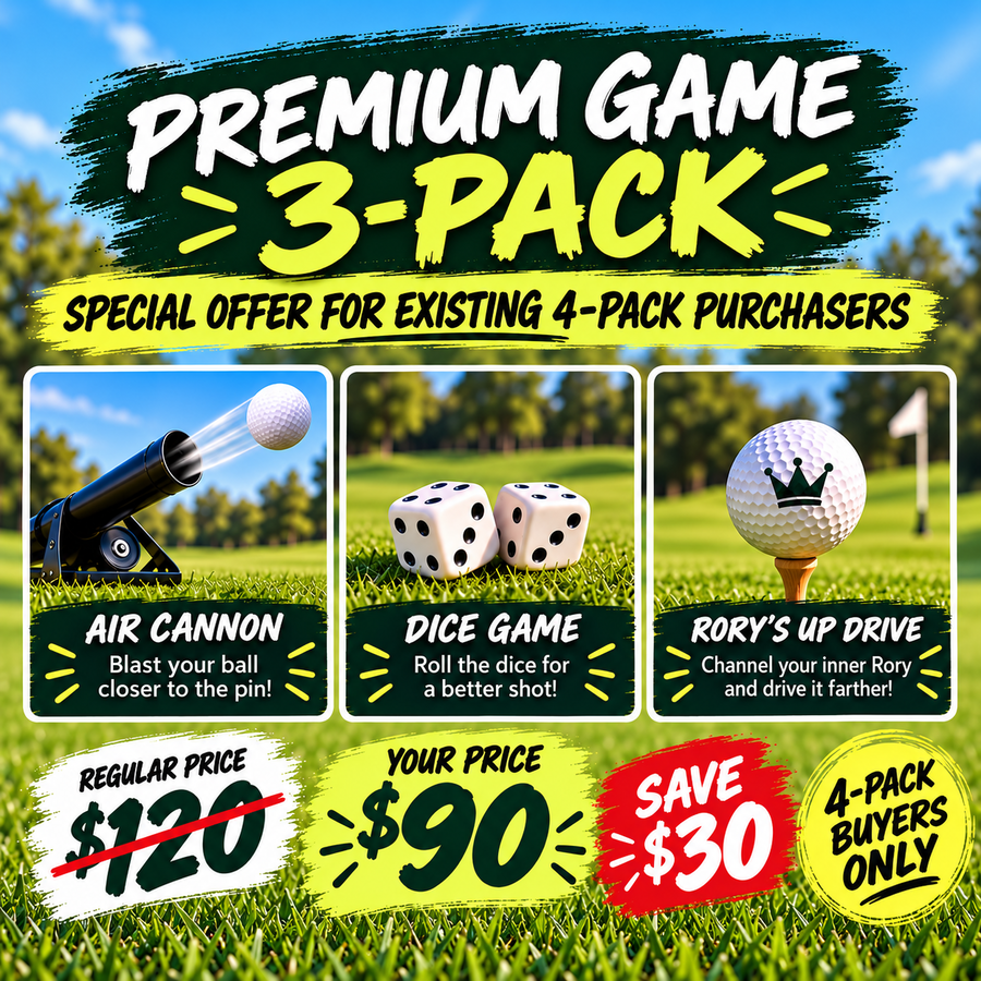 Image of ADD-ON: Premium Game 3 Pack (Air Cannon, Dice Game, Rory's Up Drive)