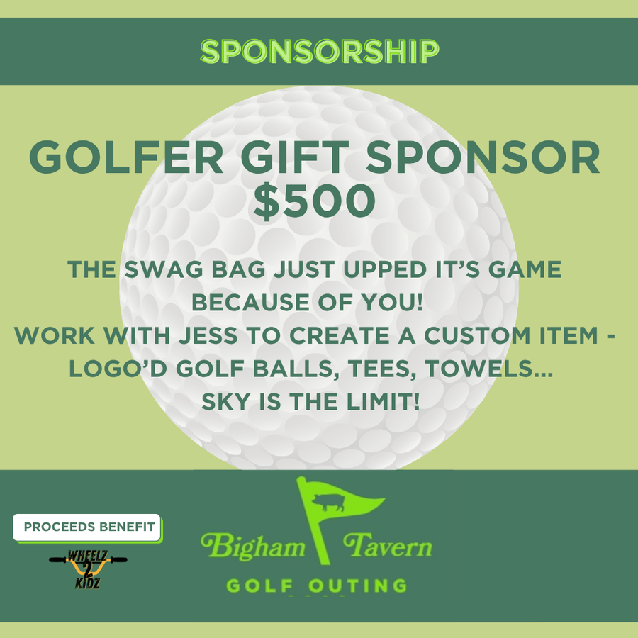 Image of Golfer Gift Sponsor