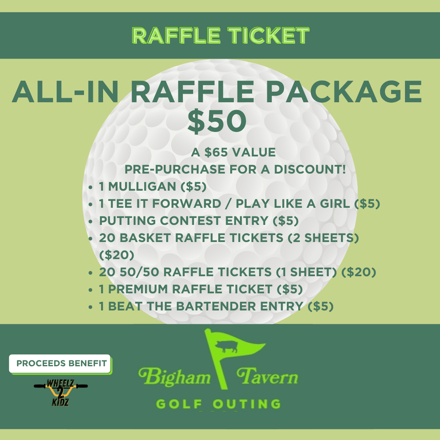 Image of All-In Raffle Tickets Package