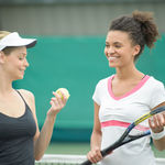 Image of Two Tennis Players