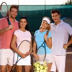 Image of Four Tennis Players