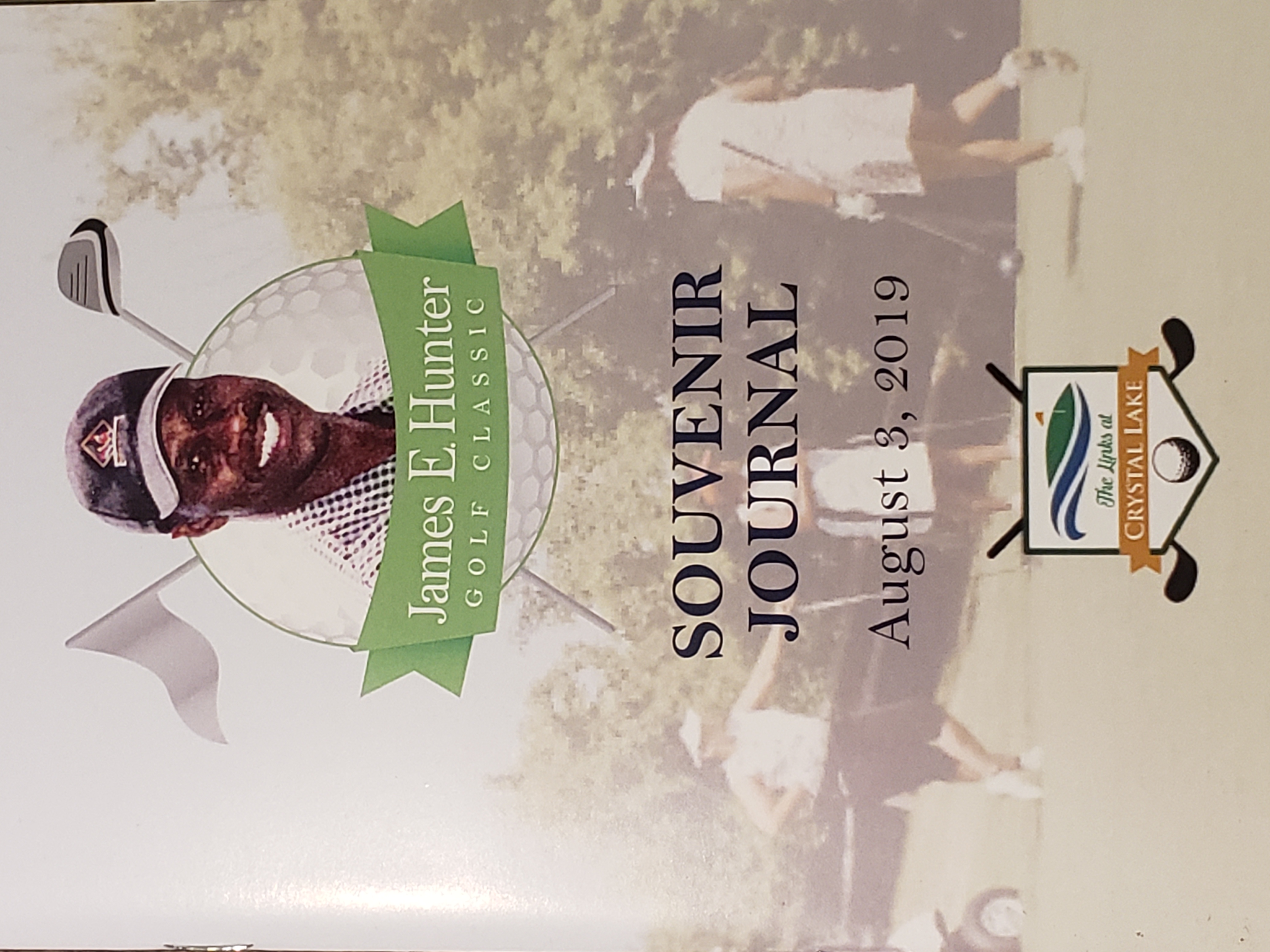The James E. Hunter Golf Classic - Default Image of Half-page Journal Ad