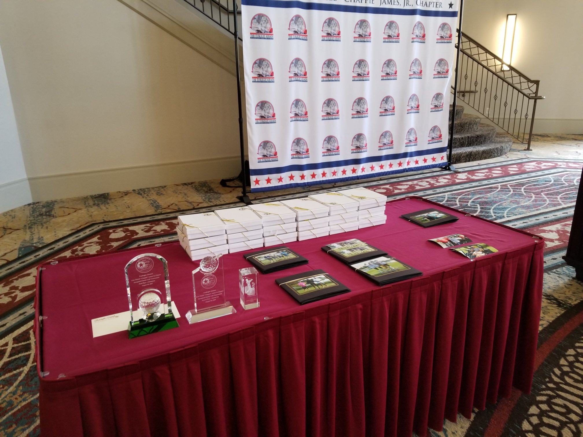 Tuskegee Airmen 3rd Annual Charity Golf Tournament - Default Image of Registration Table Sponsor