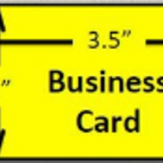 Image of Business Card Journal Ad