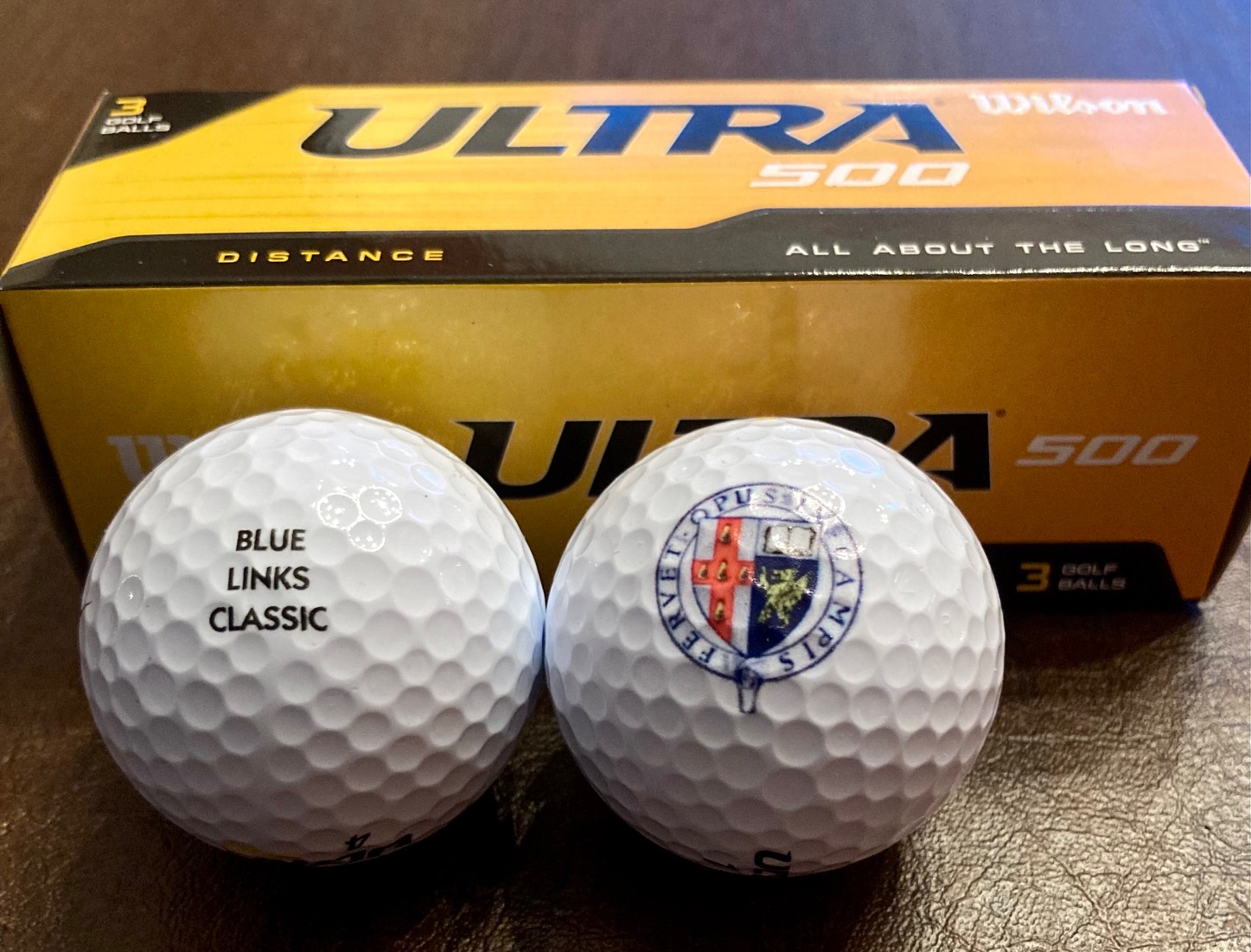 1st Annual Blue Links Golf Classic - Default Image of JC/Blue Links Logo Golf Ball Sleeve