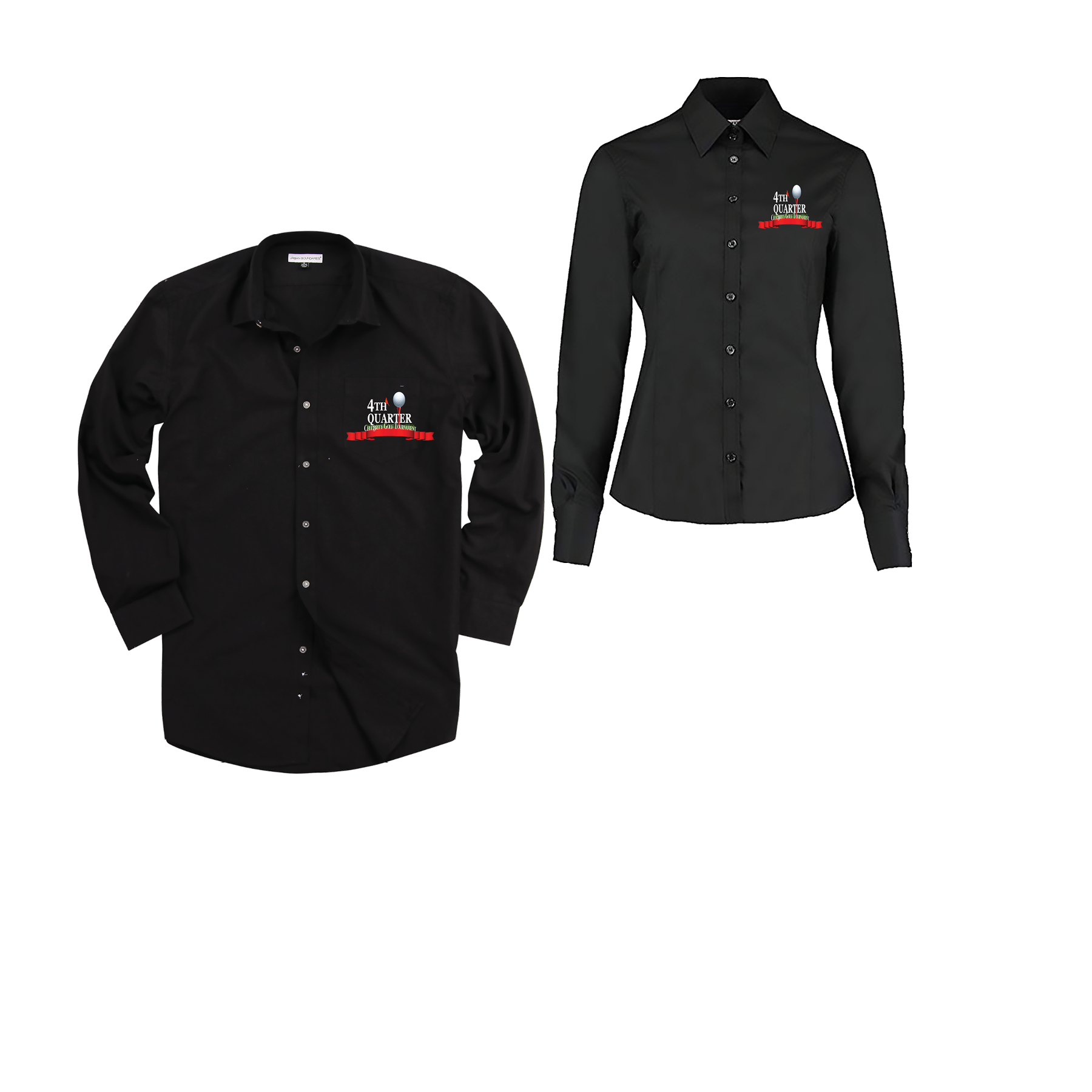 4th Quarter 32nd Annual Celebrity Golf Tournament - Default Image of Premium Shirts Long Sleeve Button-up