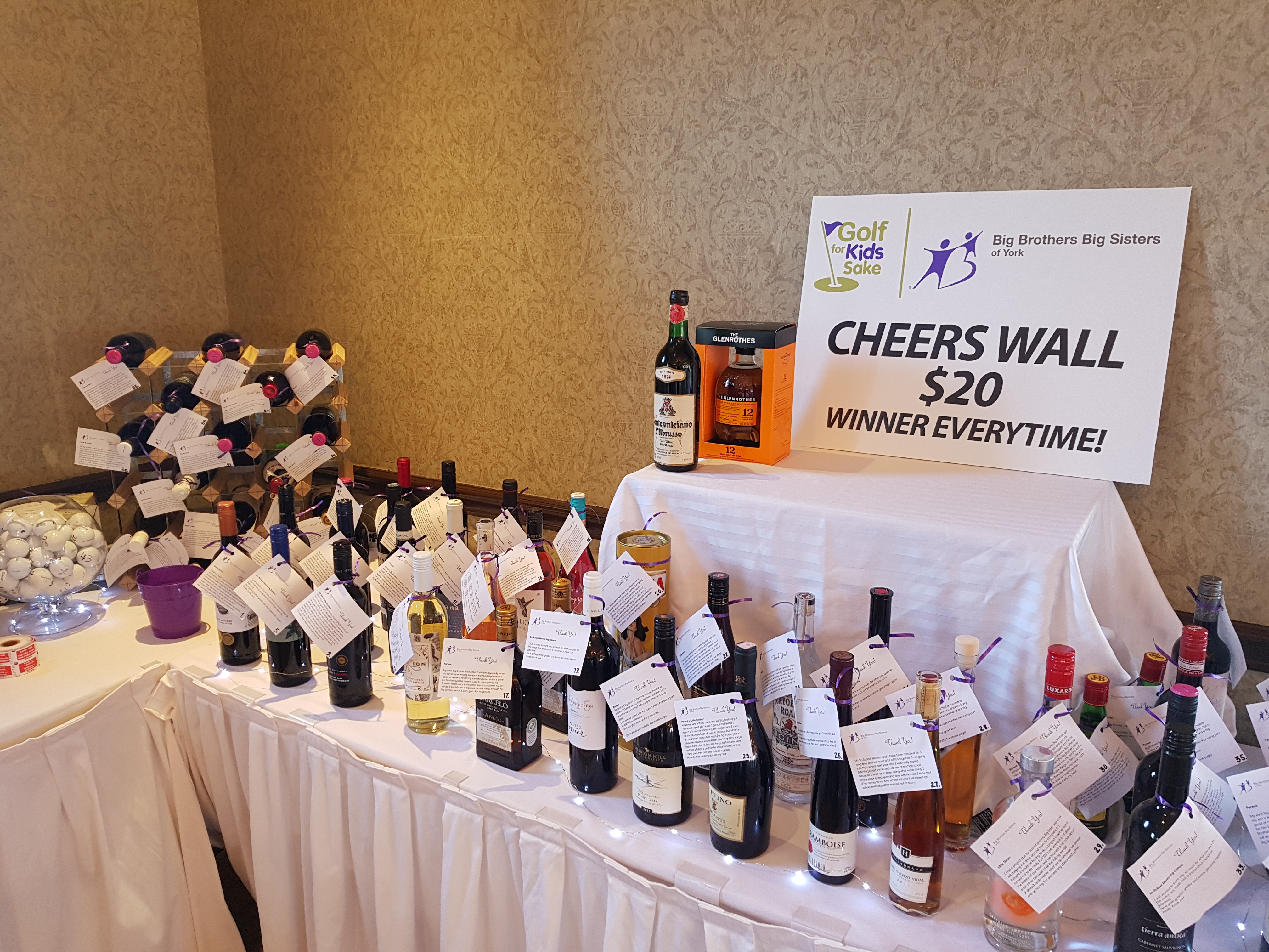 East Penn Canada Golf for Kids' Sake 2022 - Default Image of Cheers Wall Sponsor 