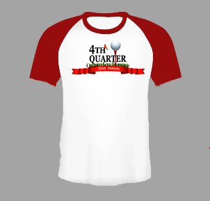 4th Quarter 32nd Annual Celebrity Golf Tournament - Default Image of 32nd Annual Golf Tournament T-Shirt