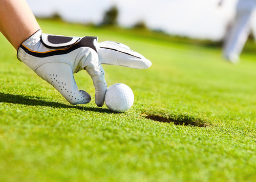 18th Annual Golf Tournament Fundraiser - Default Image of Golfer Gimme Putt