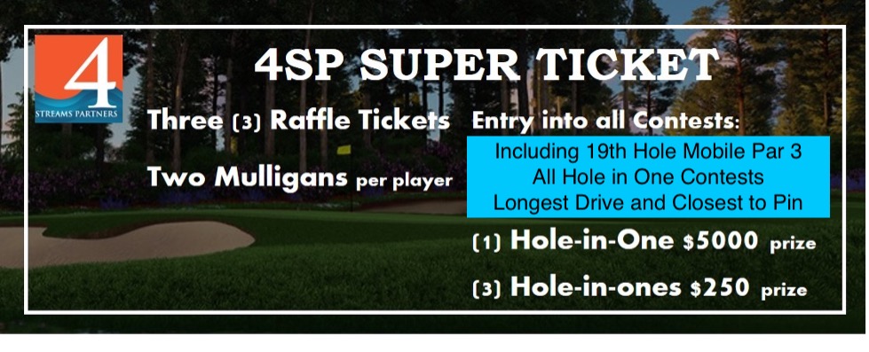 7th Annual 4SP GOLF Fundraiser - Default Image of Super Ticket