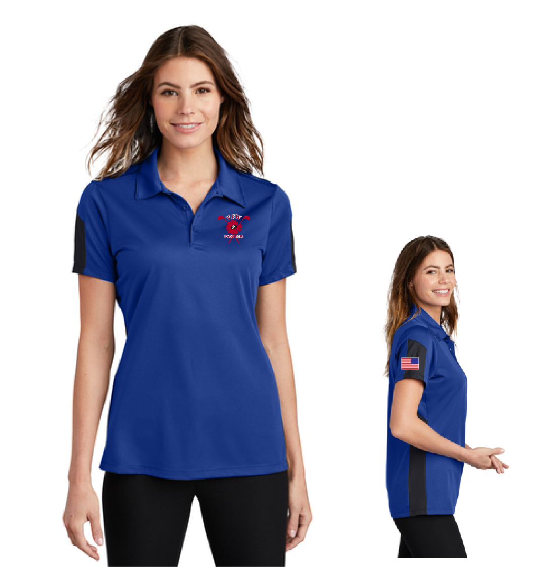 Flags for Our Fallen Golf Tournament - Default Image of Golf Shirt (Ladies)