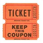 Image of 16 Raffle tickets