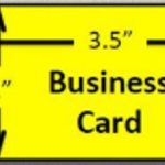 Image of Business Card Journal Ad