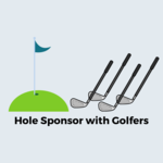 Image of Hole Sponsorship with 4 Golfers