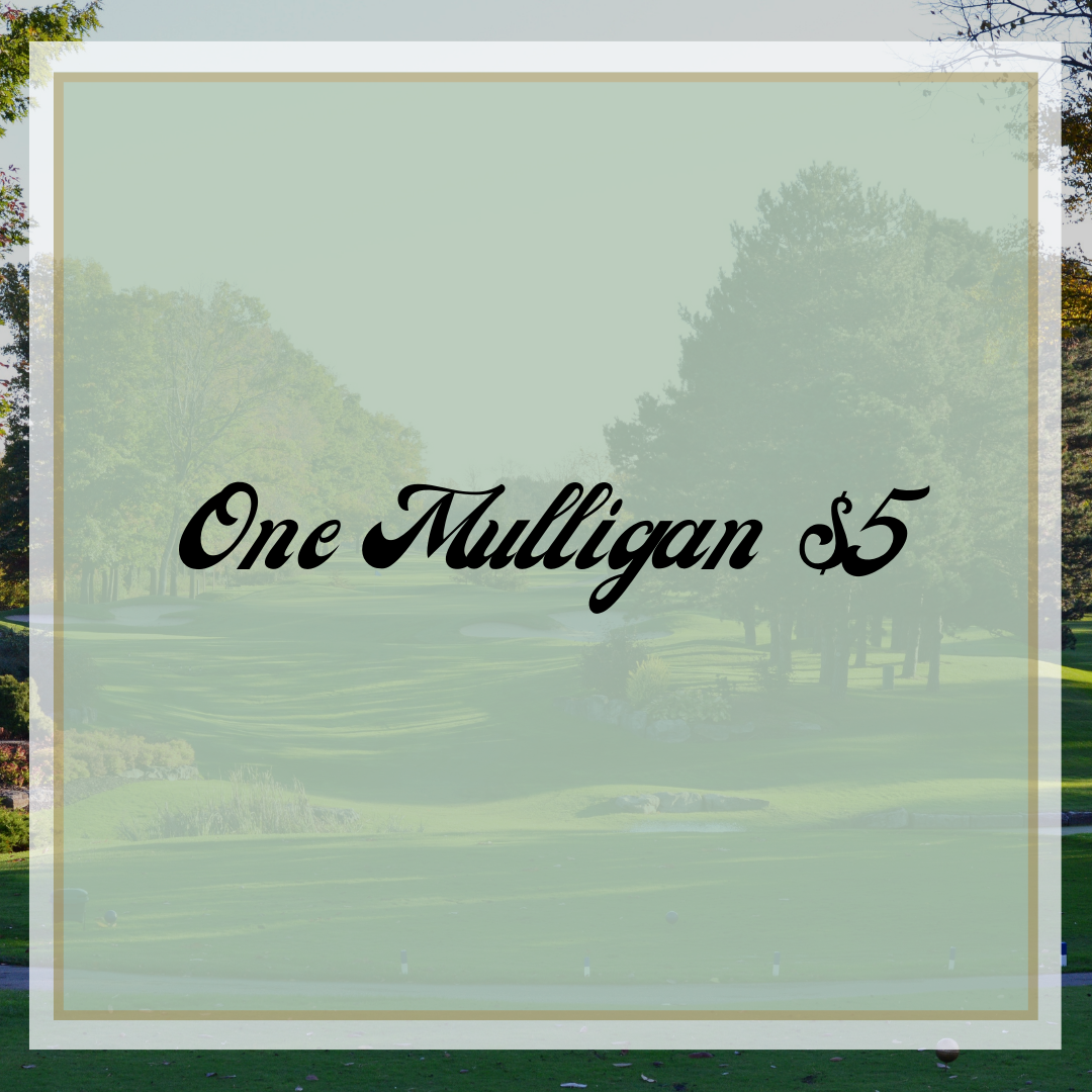 2nd Biannual Scenic Hills Christian Academy Golf Tournament "Masters Edition" - Default Image of One Mulligan