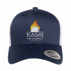 2nd Annual Kasai Fire & Fairways Charity Golf Tournament - Default Image of BLUE & WHITE EVENT MESH CAP