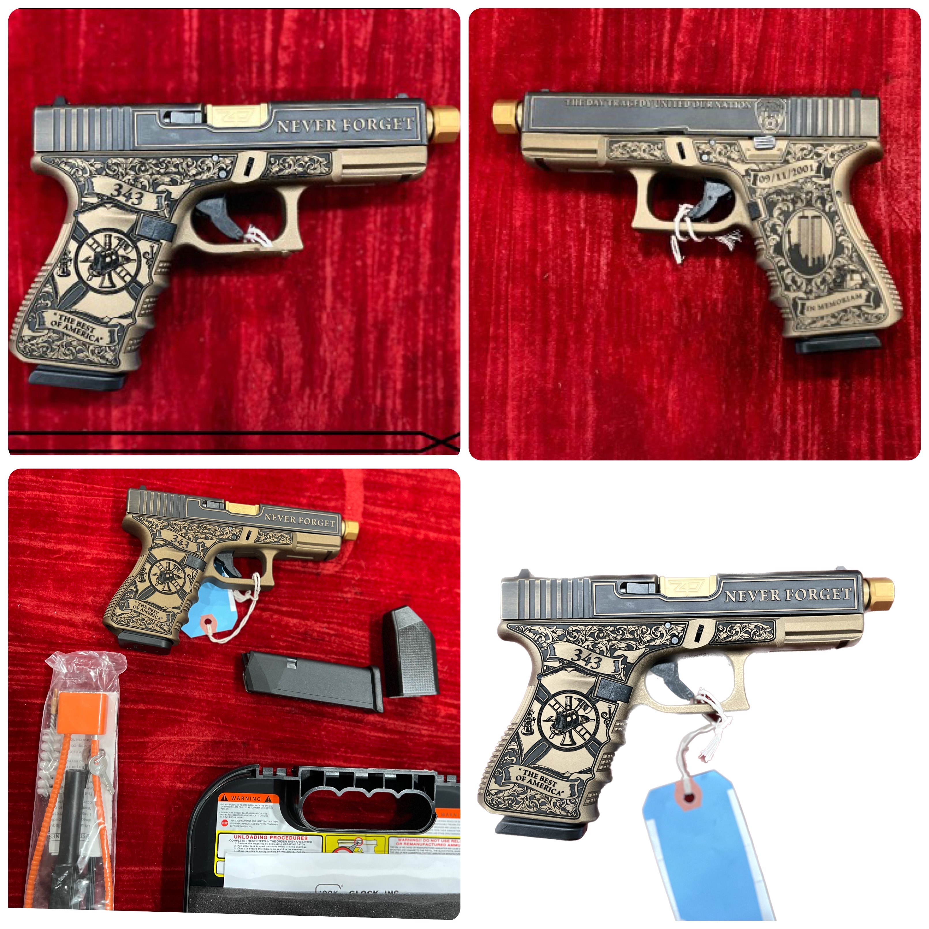 Back the Line Charity Events 3rd Annual Golf Classic Benefiting The Guggino Family - Default Image of Glock 19 (9/11 Tribute) 9MM