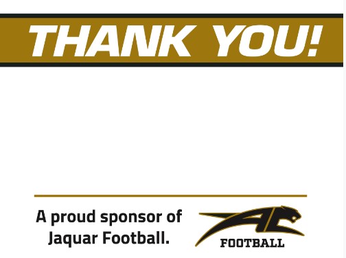 2023 Jaguar Football Golf Tournament - Default Image of Hole Sponsor (Green)