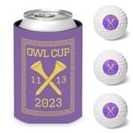 Image of Owl Cup Ball Sleeve and Coozie - External Purchase