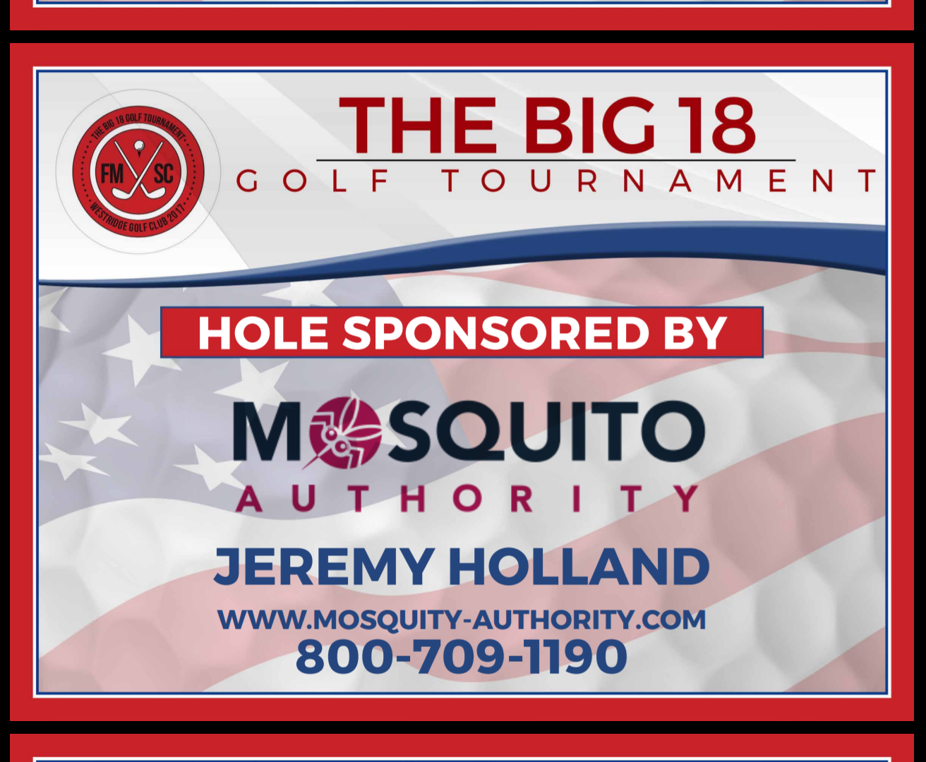 The Big 18 Golf Tournament - Default Image of Eagle: Hole Sponsorship