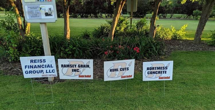 29th annual Rochester Rocket Football Golf Outing - Default Image of Tee Sign Only