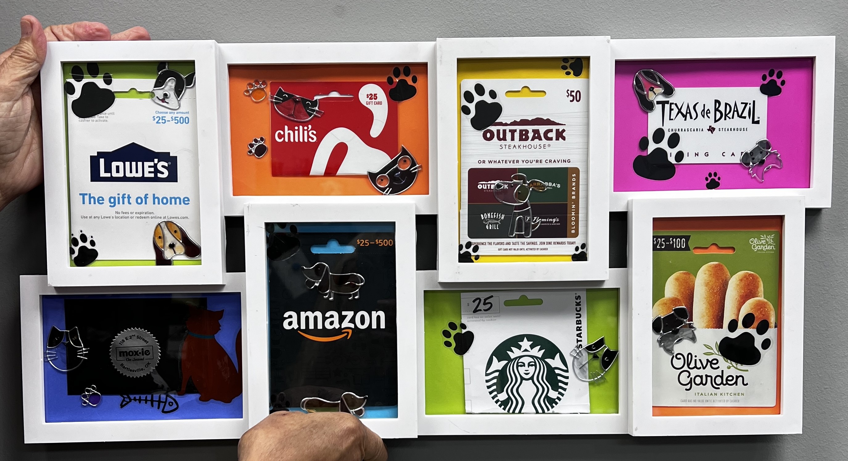 Annual ARF Open - Default Image of Frame Full of Gift Cards - Raffle Ticket