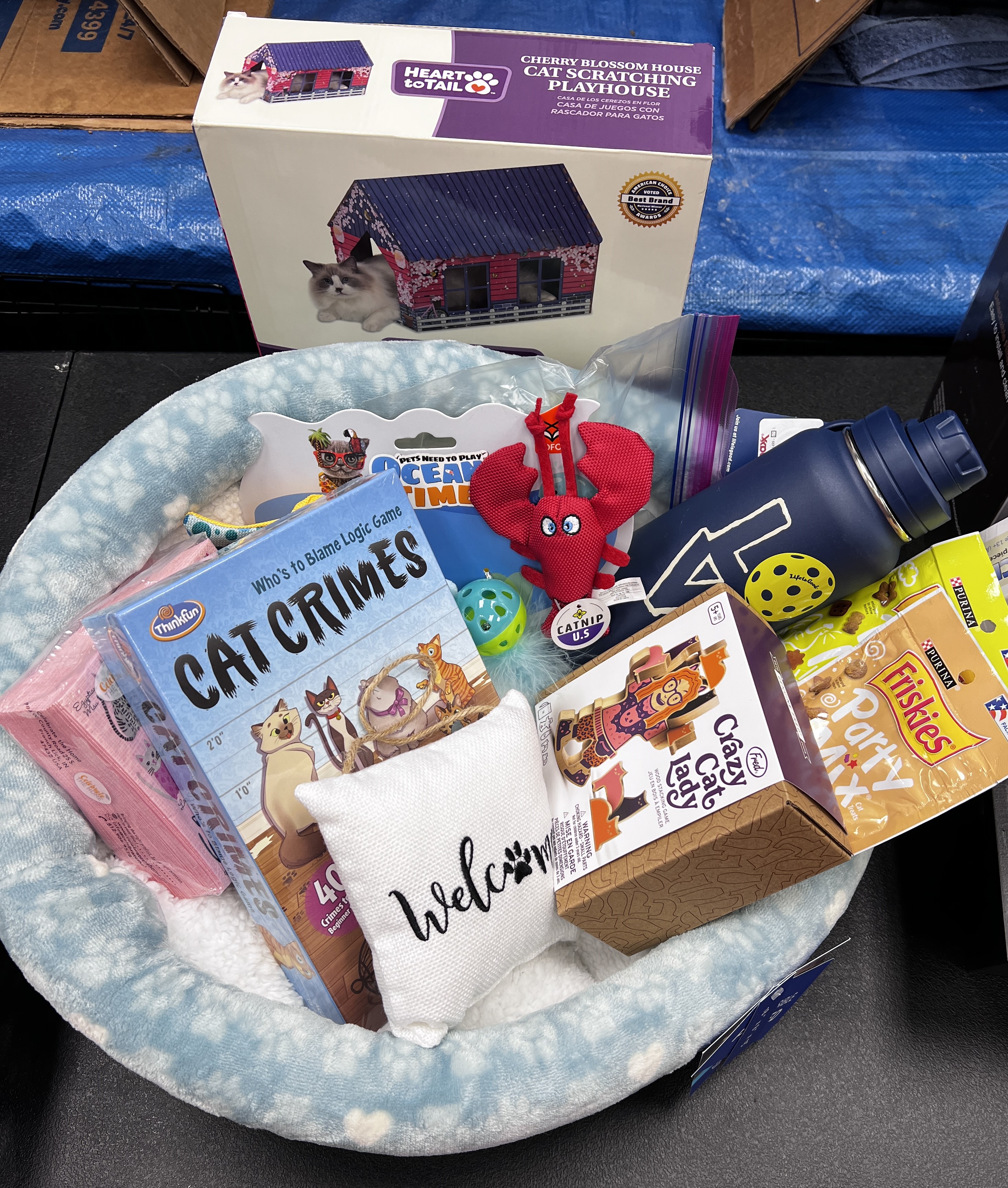 Annual ARF Open - Default Image of Cat Lovers Gift Basket - Raffle Ticket