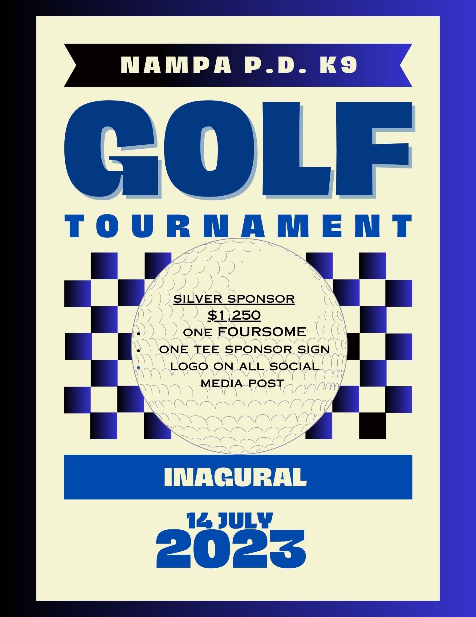 Nampa PD K9 Foundation Golf Tournament - Default Image of Silver Sponsor 