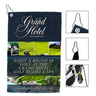 Tee off for the Trades 2024 - Default Image of Full Color Iron Golf Towel