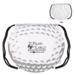 Image of Golf Ball Drawstring Backpack Bag