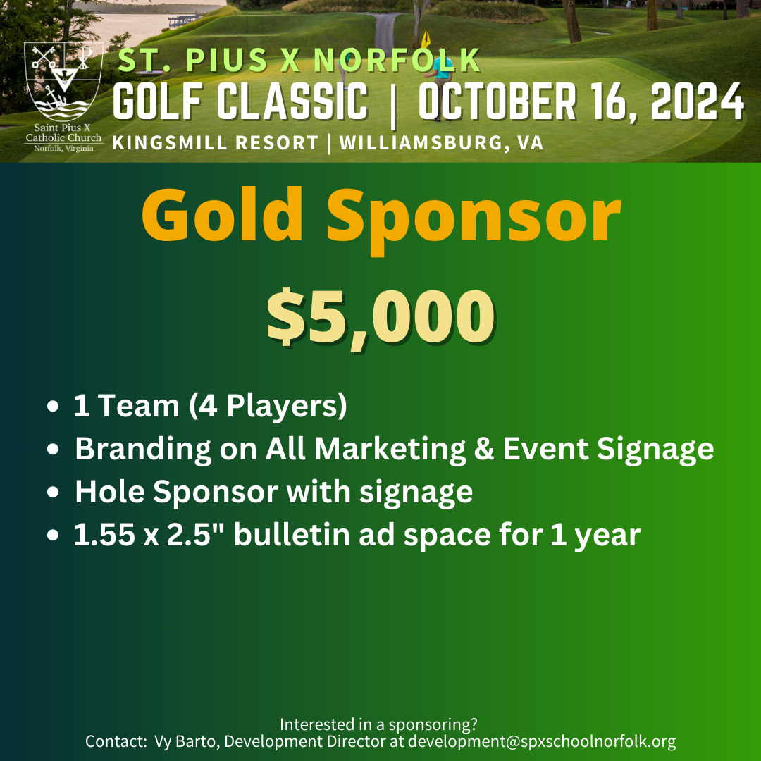 2024 SPX Annual Golf Classic - Default Image of Gold Sponsorship