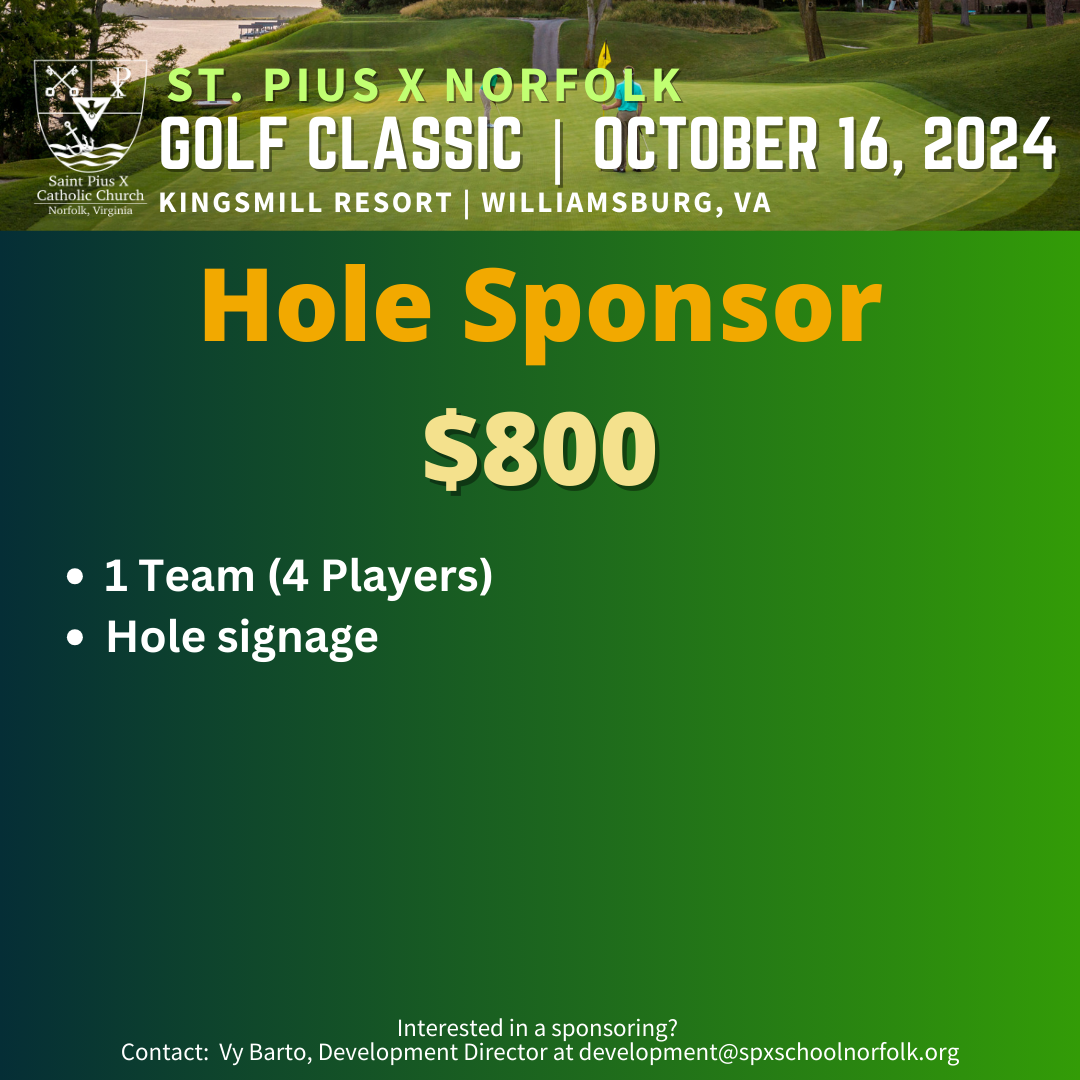 2024 SPX Annual Golf Classic - Default Image of Hole Sponsorship