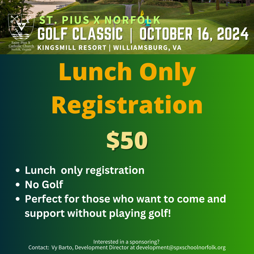 2024 SPX Annual Golf Classic - Default Image of Lunch only Registration