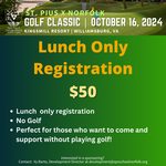 Image of Lunch only Registration