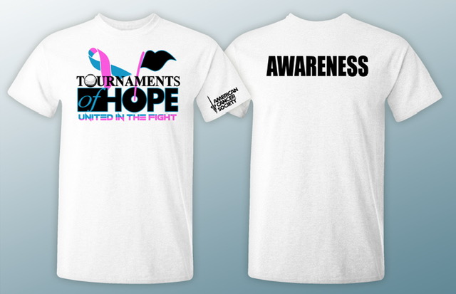 Tournaments Of Hope - Default Image of Commemorative Tournaments of Hope T-Shirt 