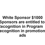 Image of White Sponsor
