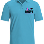 Image of Commemorative Tournaments of Hope Golf Shirt-Blue
