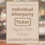 Image of Individual Afterparty Ticket