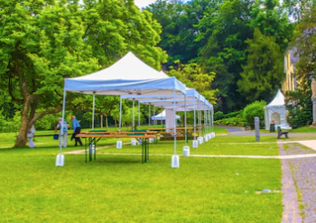 2019 Spirit AeroSystems Golf Charity Classic - Default Image of Back 9 Pop-Up Tent