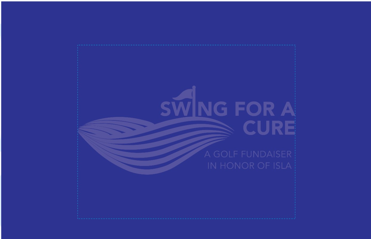 Swing For a Cure - Isla - Default Image of Isla Personalized Towel