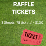 Image of 3 Sheets of Raffle Tickets (78 tickets)