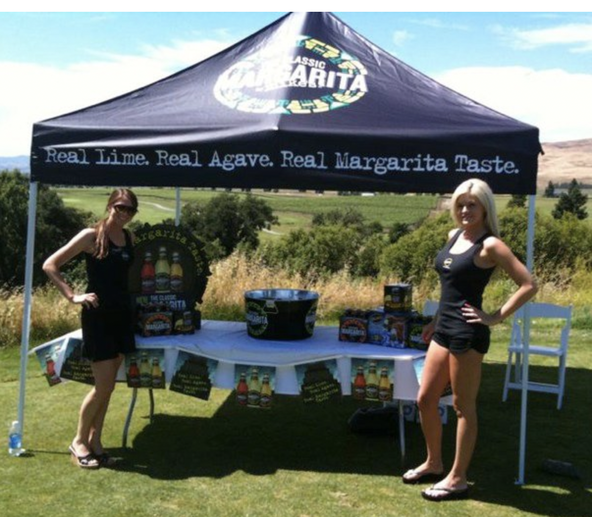 2nd Annual First Tee Scholarship Scramble - Default Image of Hole Sponsor with Staffed Table