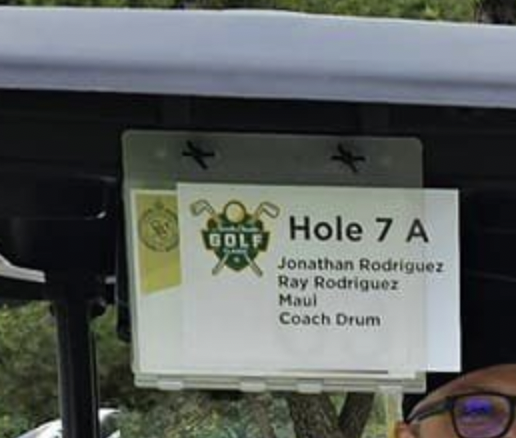2nd Annual First Tee Scholarship Scramble - Default Image of Cart Assignment Card Sponsor