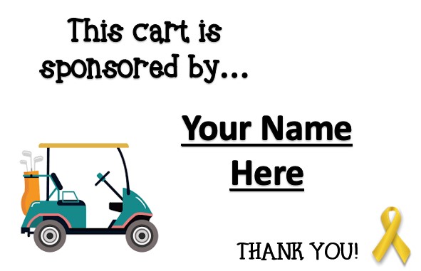5th Annual Brave Like Cloe Golf Benefit for Childhood Cancer - Default Image of Golf Cart Sponsor